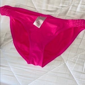 Pink Target bathing suit bottoms!